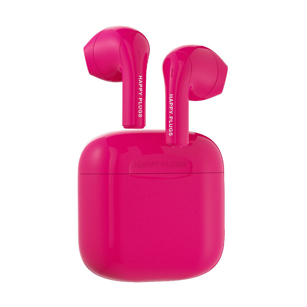 Happy Plugs JOY Headset True Wireless Stereo (TWS) I ørerne Opkald/Musik/Sport/Hverdag Bluetooth Lyserød