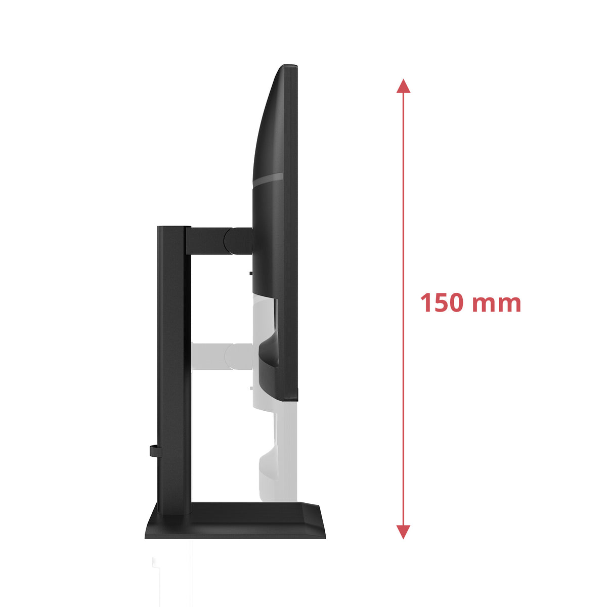 AOC E4 Q27E4CV computerskærm 68,6 cm (27") 2560 x 1440 pixel Quad HD LED Sort