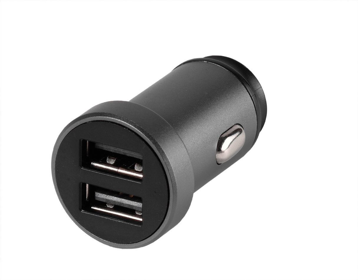 Vivanco HQCCVVDUALUSB4.8A Universel Sort Cigartænder Automatisk