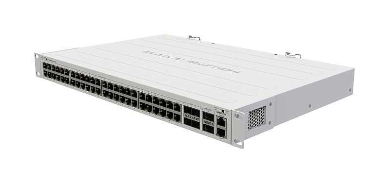 Mikrotik CRS354-48G-4S+2Q+RM netværksswitch Administreret L2 Gigabit Ethernet (10/100/1000) Grå
