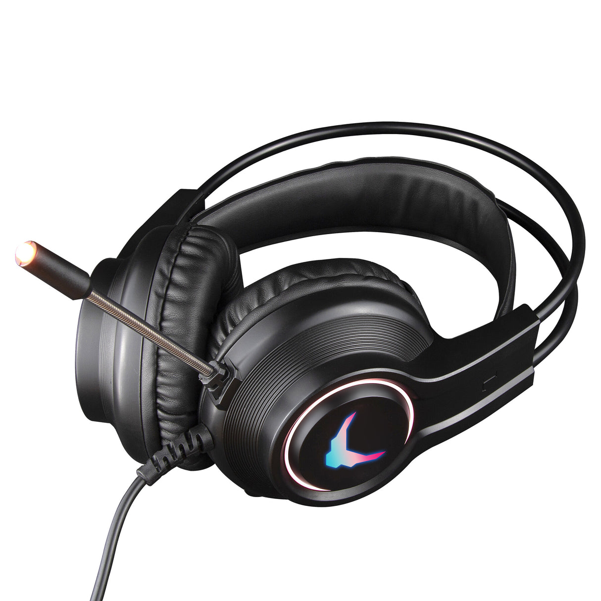 Varr VH8030 hovedtelefoner/headset Ledningsført Spil Sort