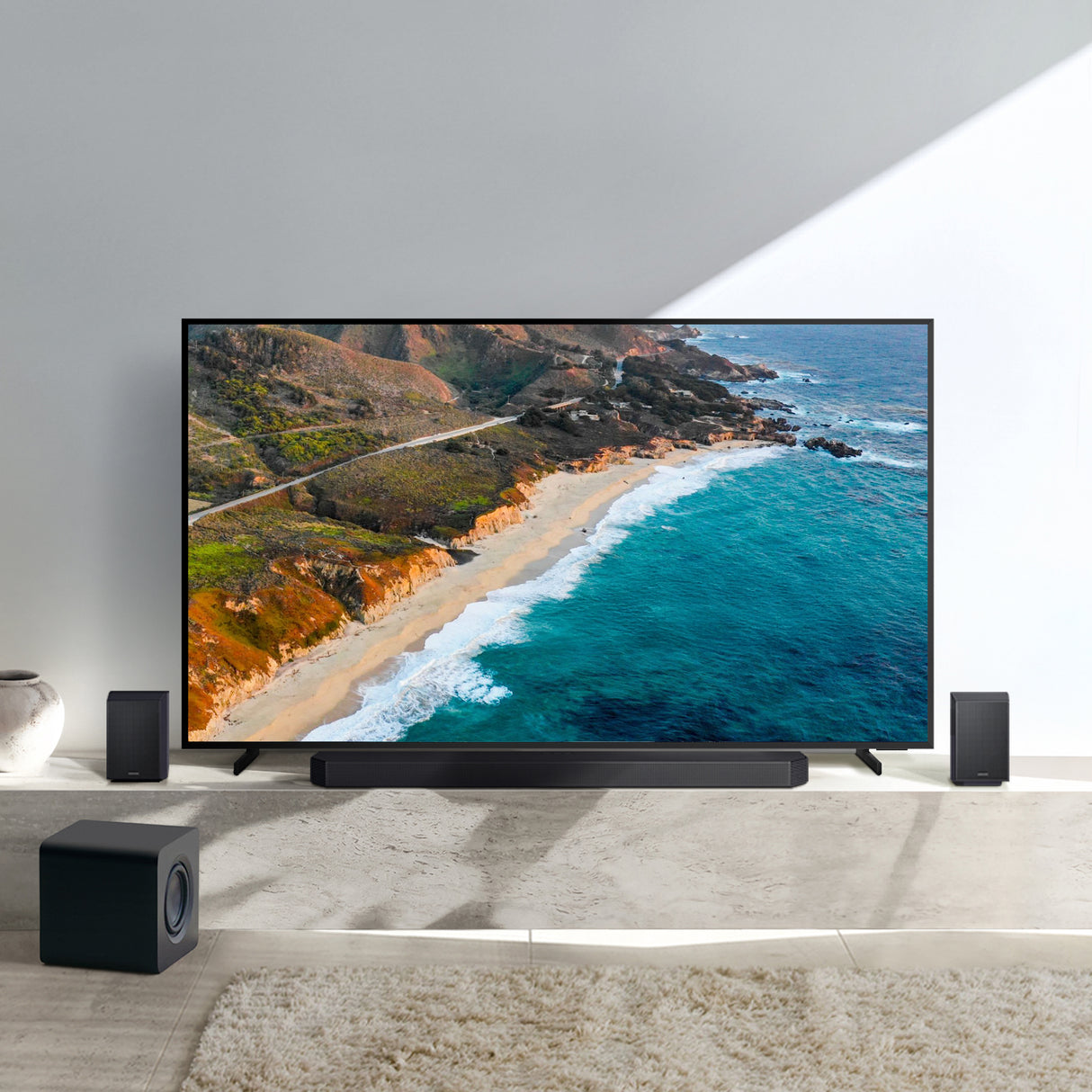 Samsung HW-Q930F 9.1.4-kanal Højttalersystem Sort