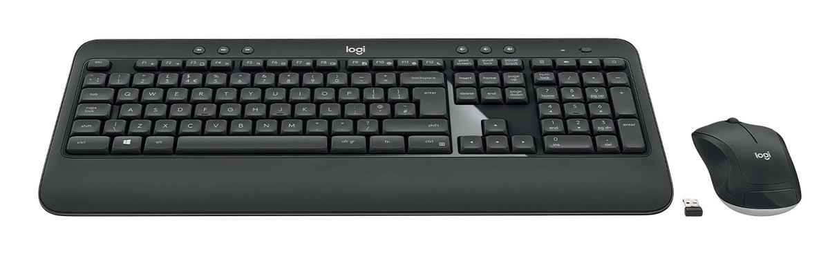 Logitech 920-008685 tastatur Mus inkluderet Universel RF trådløst QWERTY US International Sort