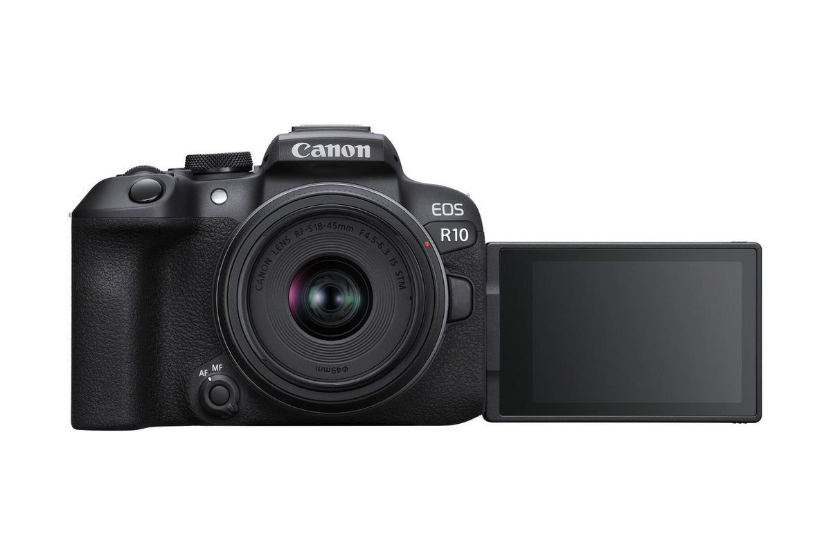 Canon EOS R10 + RF-S 18-45mm F4.5-6.3 IS STM MILC 24,2 MP CMOS 6000 x 4000 pixel Sort