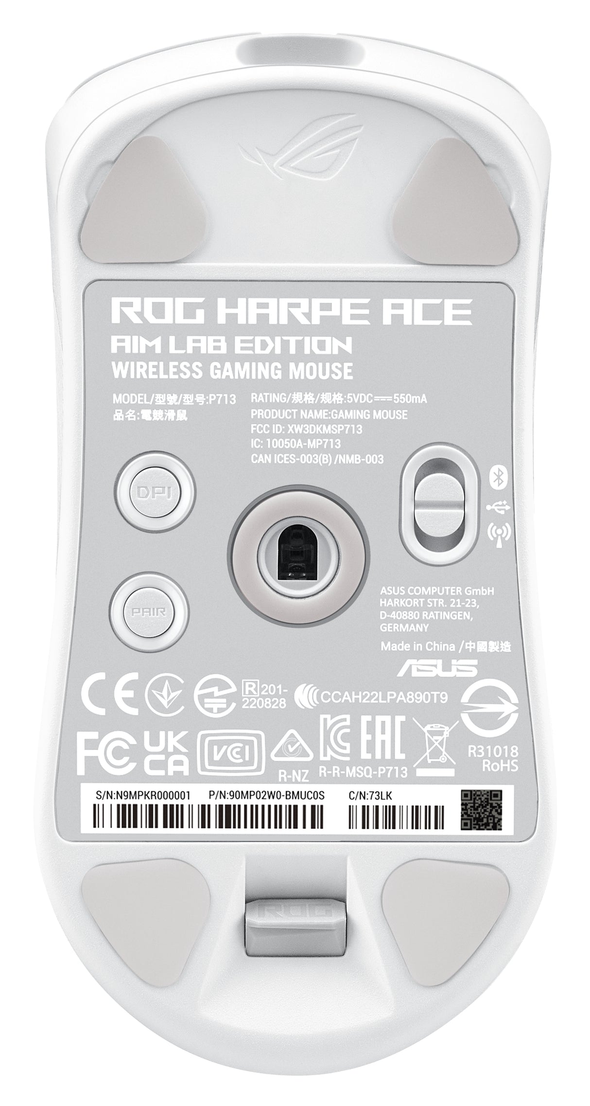 ASUS ROG Harpe Ace Aim Lab Edition - White