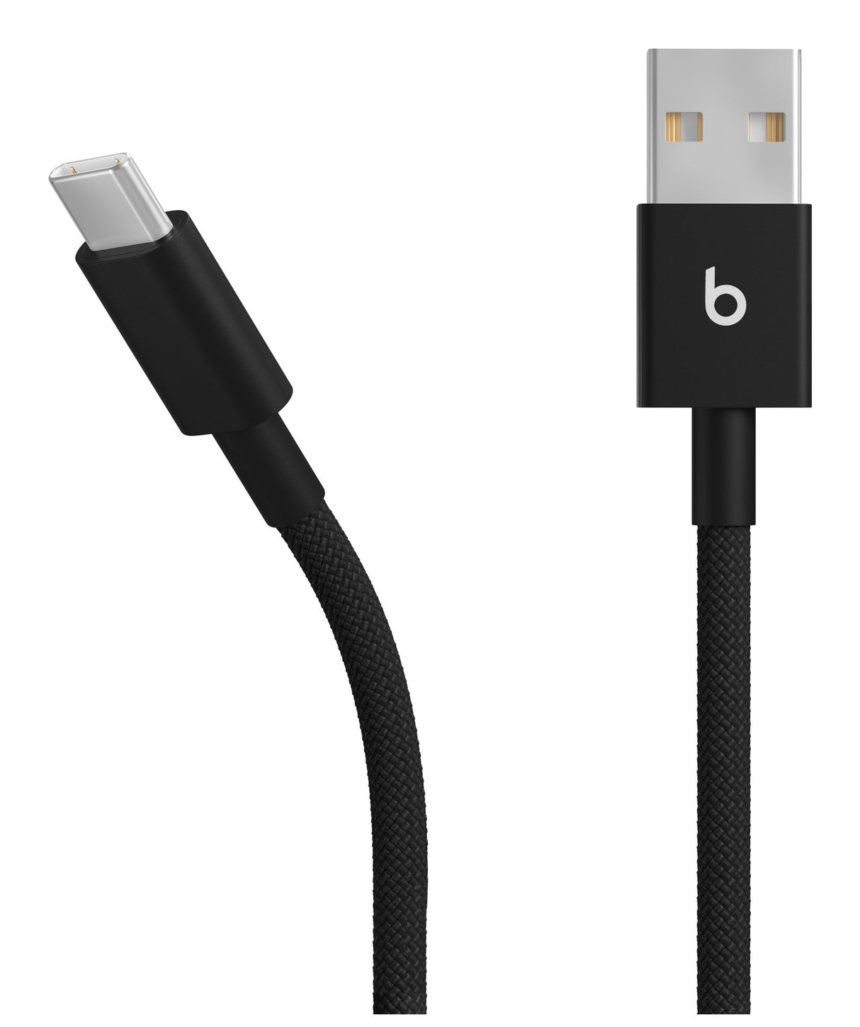 Apple Beats USB-A to USB-C Woven Cables 1,5m - Bolt Black (2-Pack)