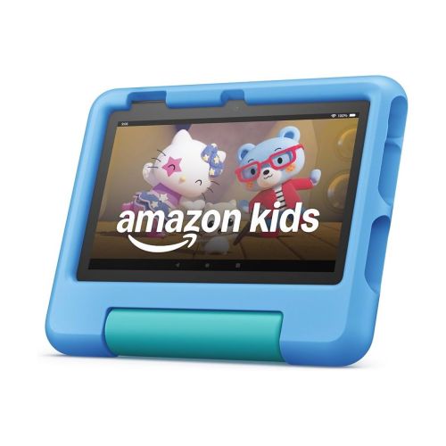 Amazon Fire 7 Kids Tablet (2024) 7' 2GB ROM 16GB RAM med 6 måneder Amazon Kids+, Blue EU