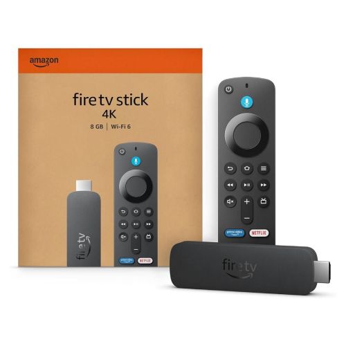 Amazon Fire TV Stick 4K 2024 Streaming Enhed, sort EU