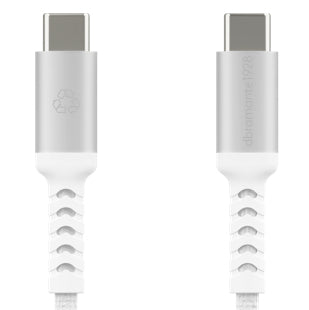 Dbramante Re-charge - BRD Cable - USB-C to USB-C - White (1.2m)