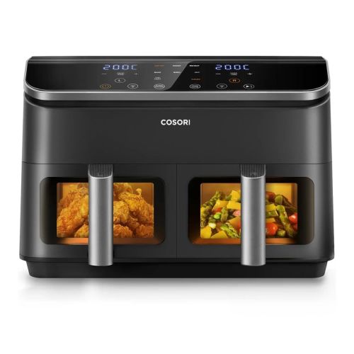Cosori Dual Basket Air Fryer 4.25L+4.25L sort EU KAAPAFCSNEU0181Y