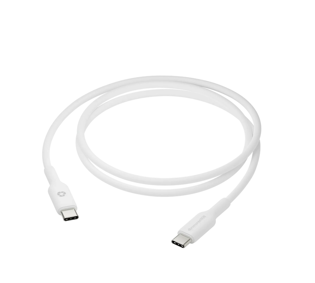 Dbramante Re-charge Cable - USB-C to USB-C - White (1m)