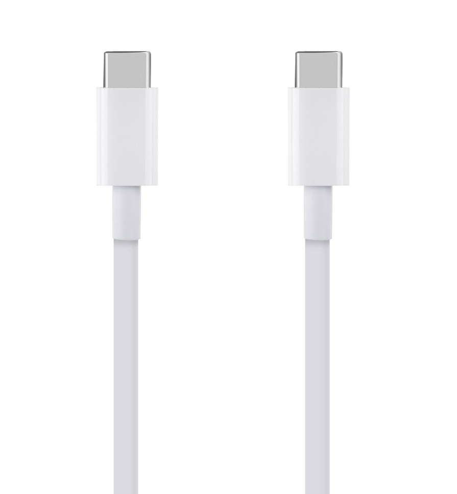 OBAL:ME Fast Charge USB-C/USB-C Cable 1m - White