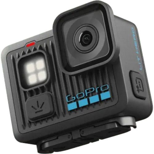 GoPro LIT HERO Action Camera 4K ULTRA HD 3840X2160p, 60fps, sort EU