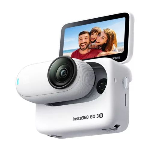 Insta360 Go 3S Action Camera 128GB Hvide EU GO3S04