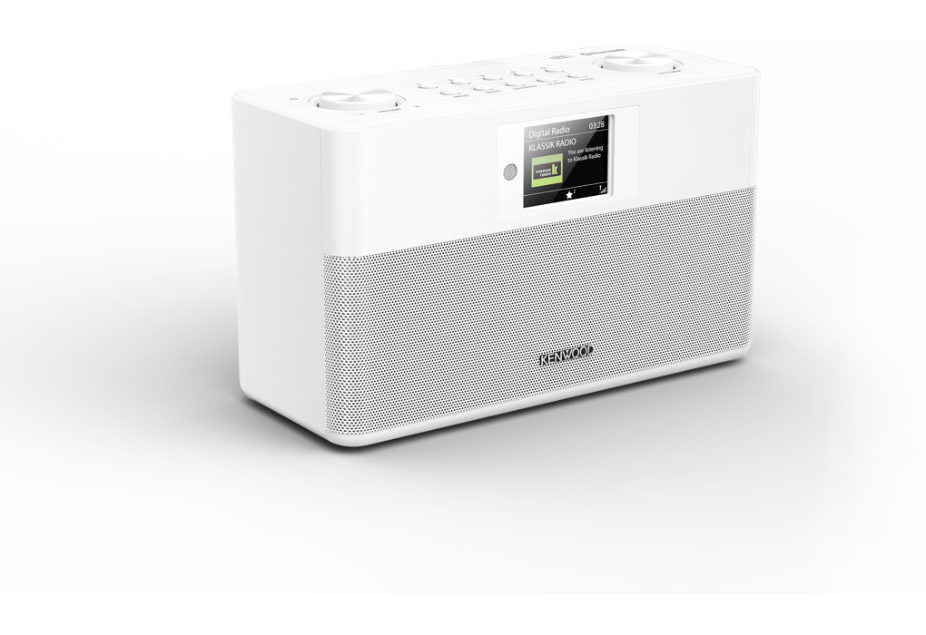 Kenwood CR-ST80DAB-W kompakt radio - HVID