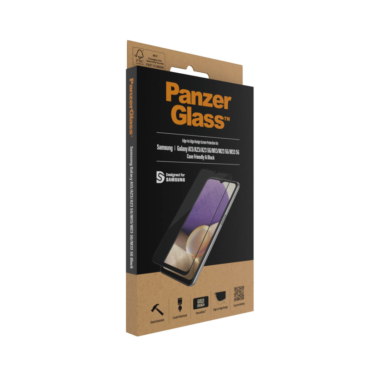 PanzerGlass Screen Protector Samsung Galaxy A13 / A23 / A23 5G / M13 / M23 5G / M33 5G
