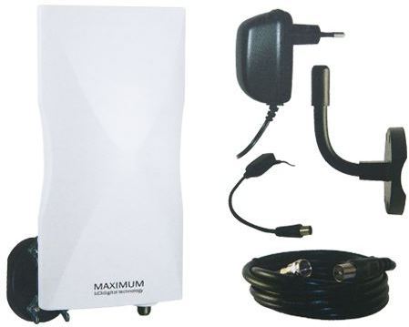 MAXIMUM DA-6100 VHF/UHF udendørsantenne med 4G LTE filter