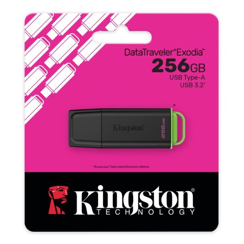 Kingston Pendrive 256GB DataTraveler Exodia G2 USB 3.2 Black EU (DTXG2/256GB)