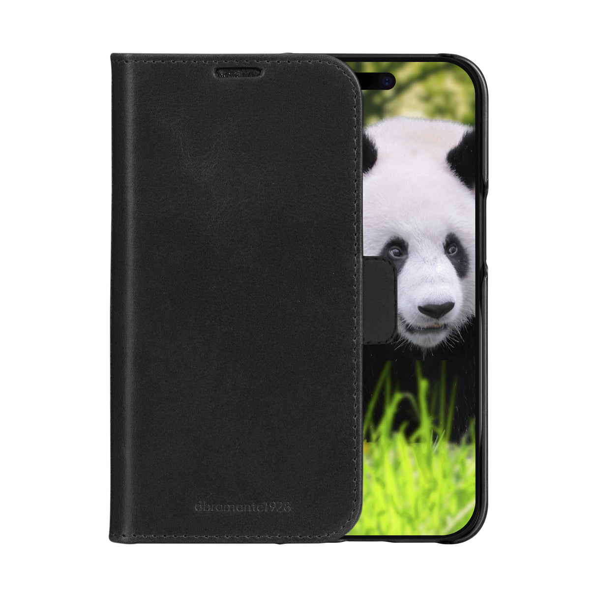 Dbramante iPhone 16e Lynge 2-i-1 wallet cover - Black