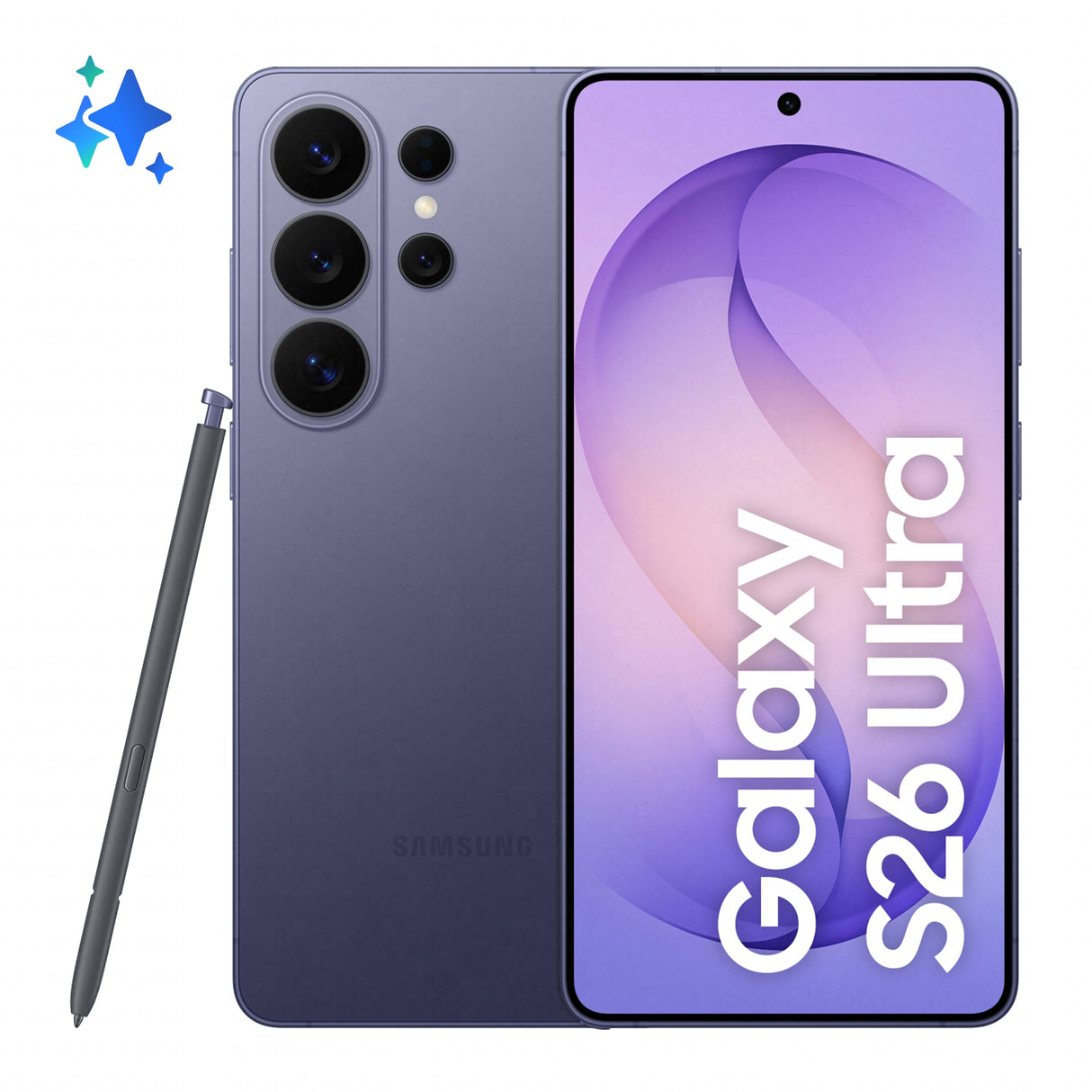*Samsung Galaxy S26 Ultra 256GB/12GB - Cobalt Violet