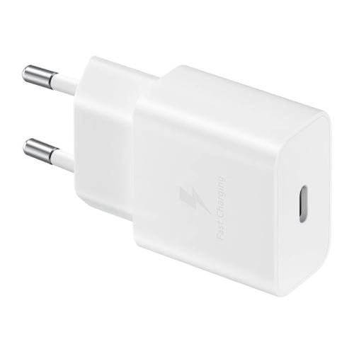 Samsung Travel Charger 15W EP-T1510X med Type-C til Type-C kabel (1m) Hvid EU (EP-T1510XWEGEU)