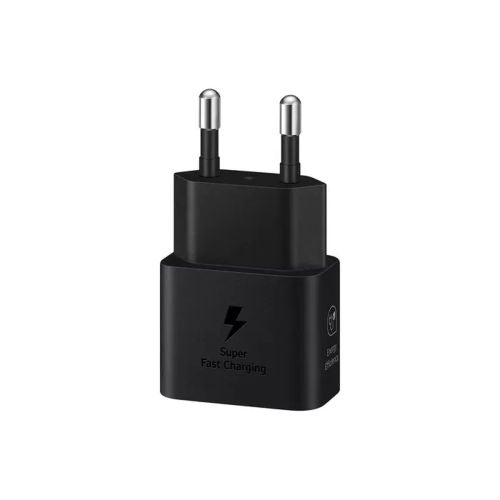 Samsung Travel Charger 25W EP-T2510X PD 3.0 med Type-C til Type-C kabel (1m) sort EU (EP-T2510XBEGEU)