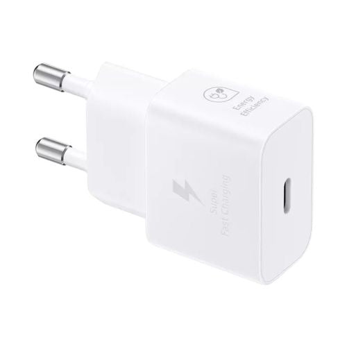 Samsung Travel Charger 25W EP-T2510X PD 3.0 med Type-C til Type-C kabel (1m) Hvid EU (EP-T2510XWEGEU)