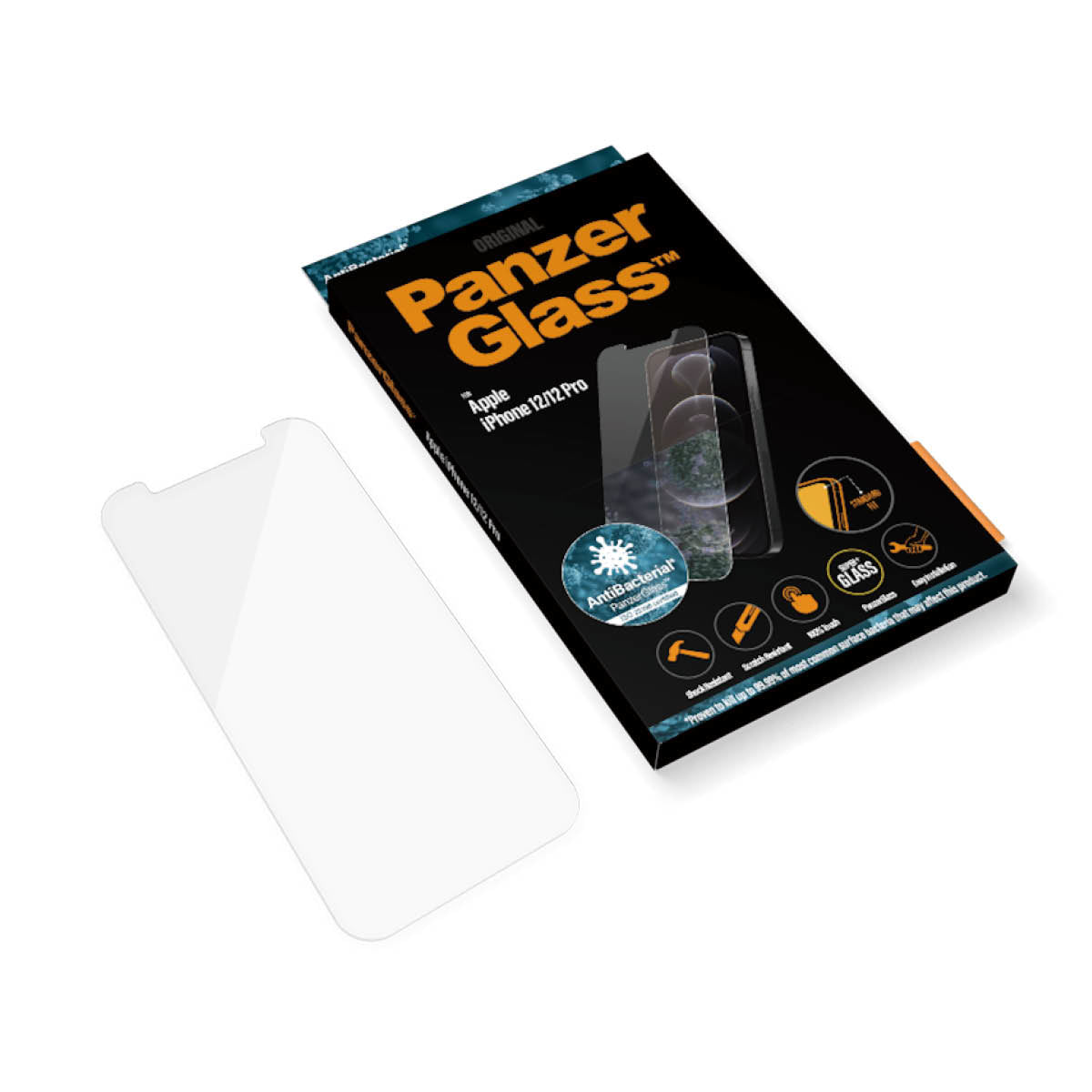 PanzerGlass Screen Protector Apple iPhone 12/12 Pro - Standard Fit