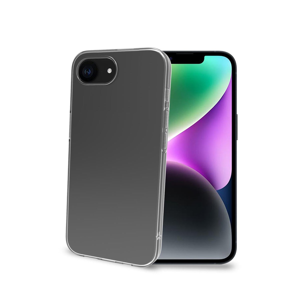 Celly Gelskin Transparent cover for TPU Cover iPhone 16e/17e