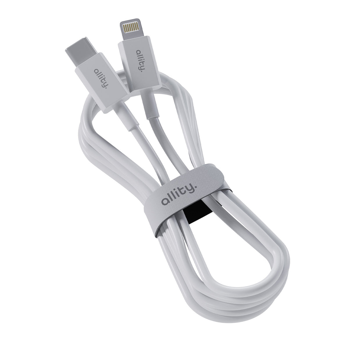Allity cable AUC-03 USB-C - Lightning 1.0 m 27W white