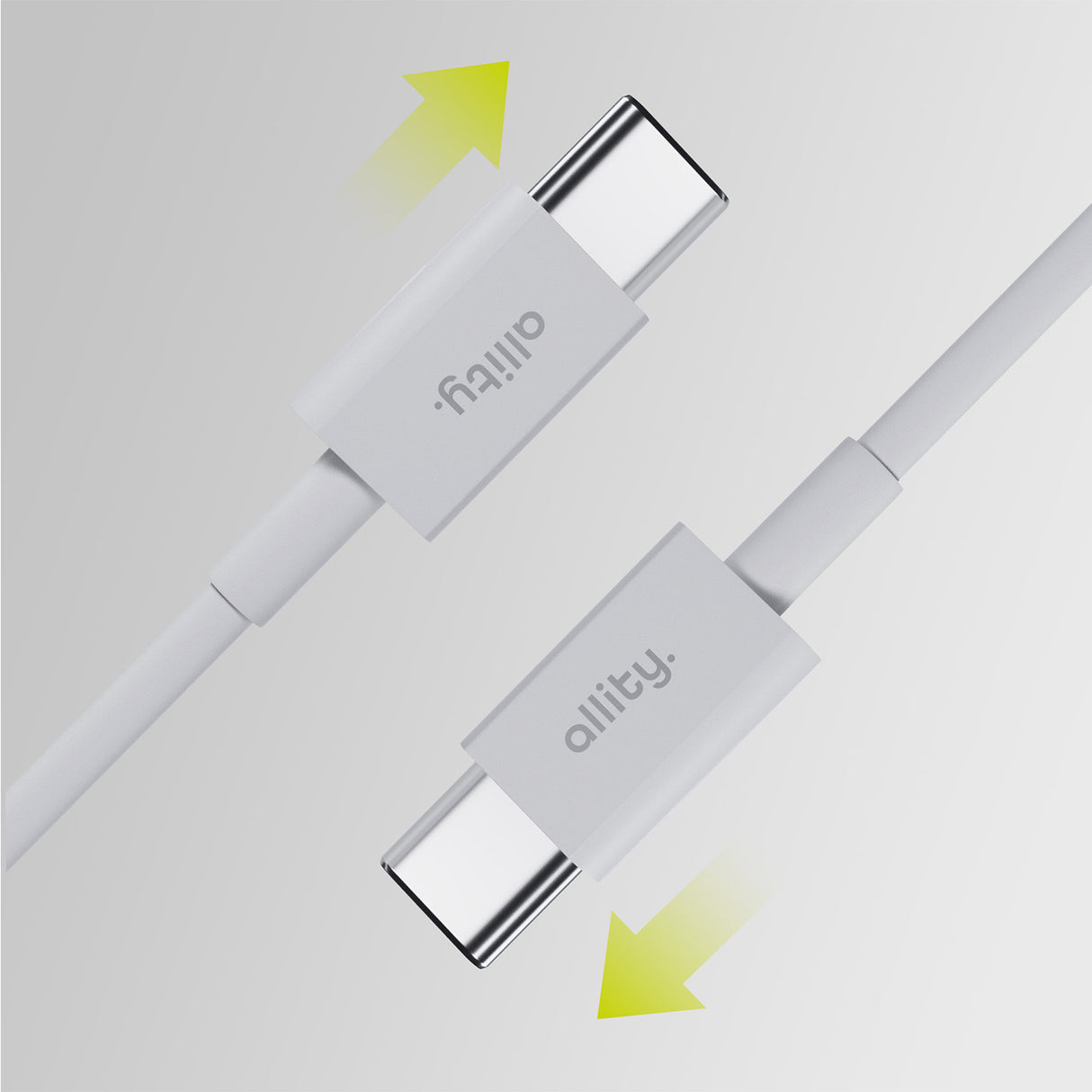 Allity cable AUC-03 USB-C - USB-C 1.0 m 60W white