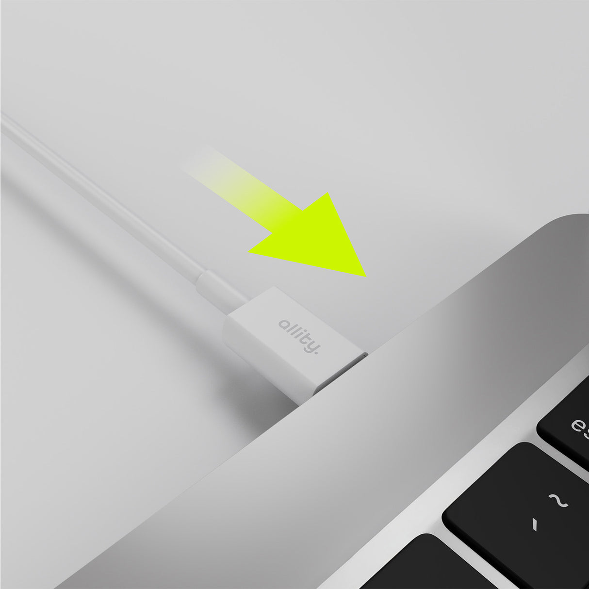 Allity cable AUC-03 USB-C - USB-C 1.0 m 60W white