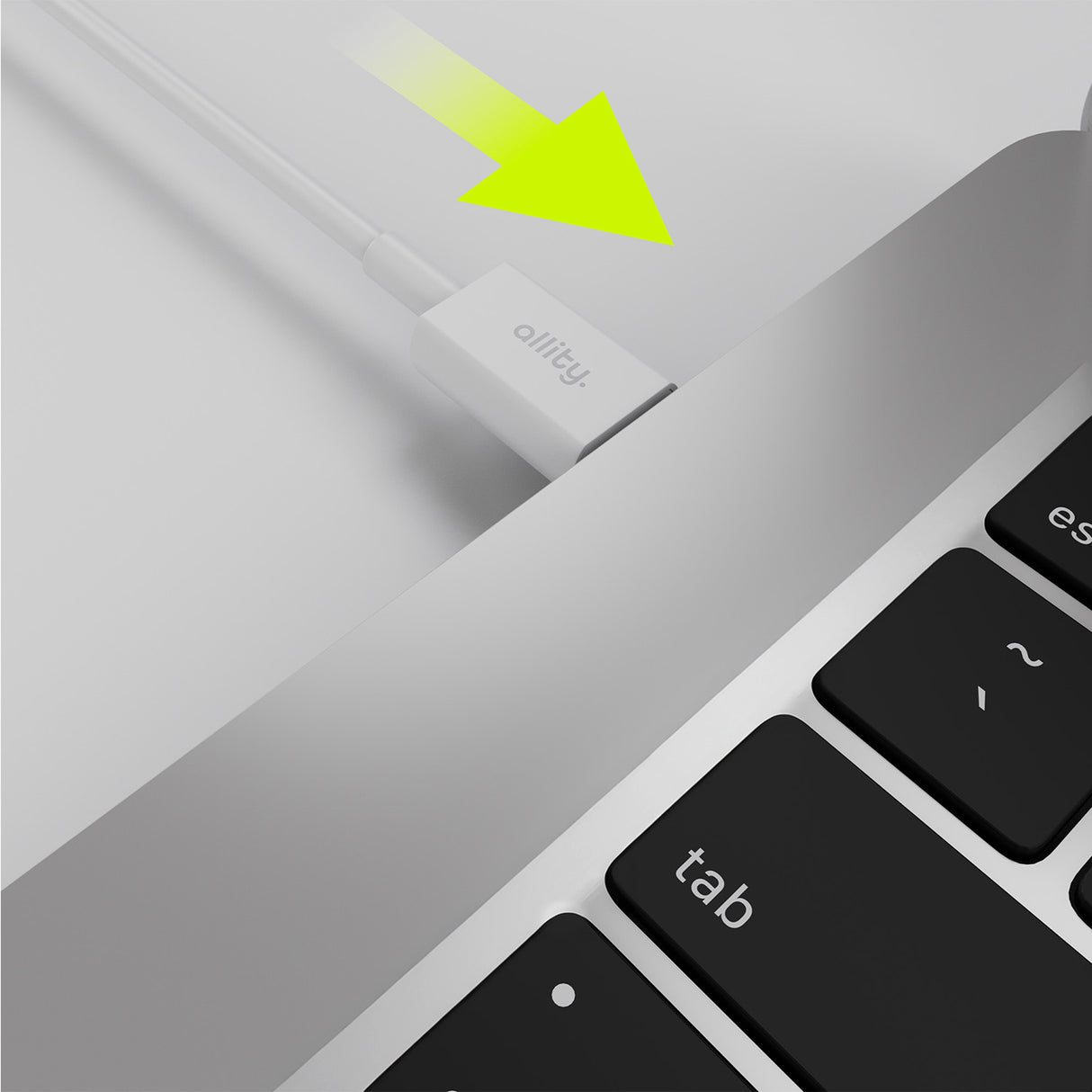 Allity cable AUC-03 USB-C - USB-C 1.0 m 100W white