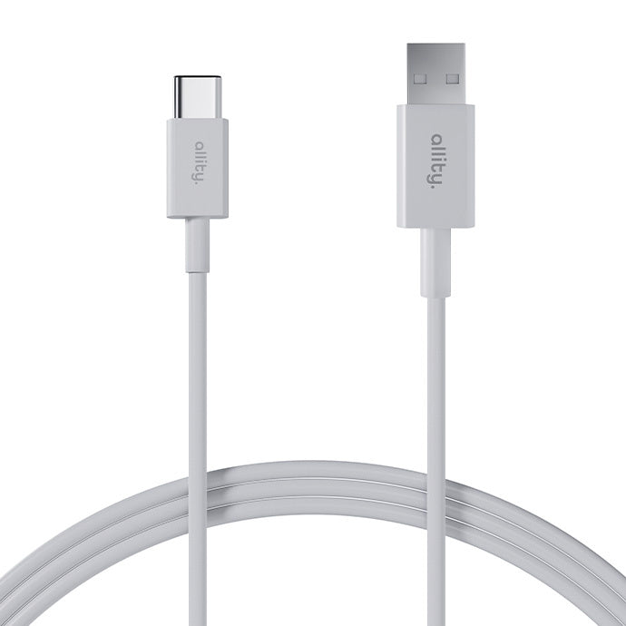 Allity cable AUC-03 USB-A - USB-C 1.0 m 3A white
