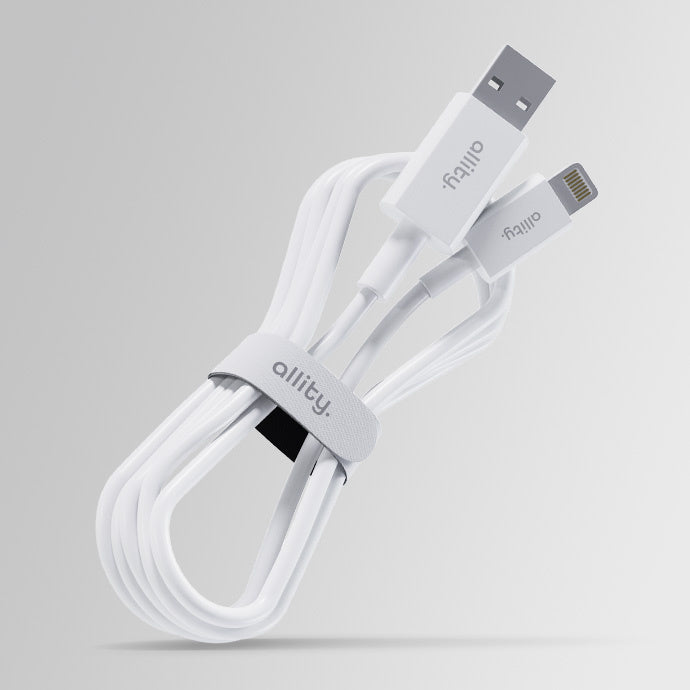Allity cable AUC-03 USB-A - Lightning 1.0m 2,4A white