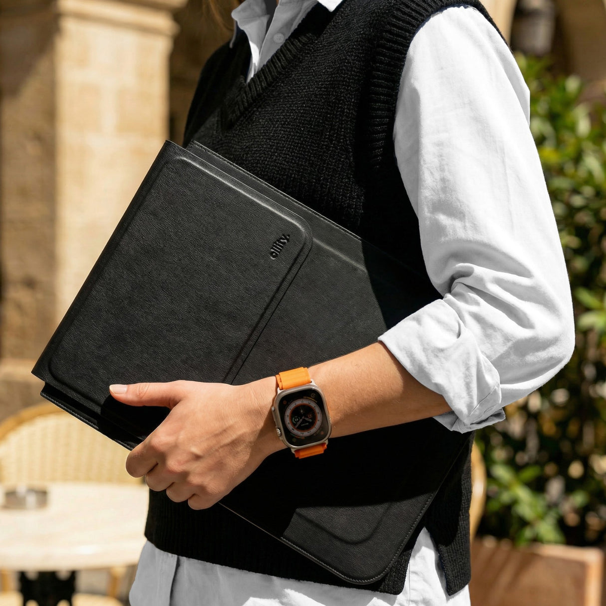 Allity Premium 2in1 Laptop Sleeve with stand and mouse pad function (up to 14” Slim Laptop & MacBook)
