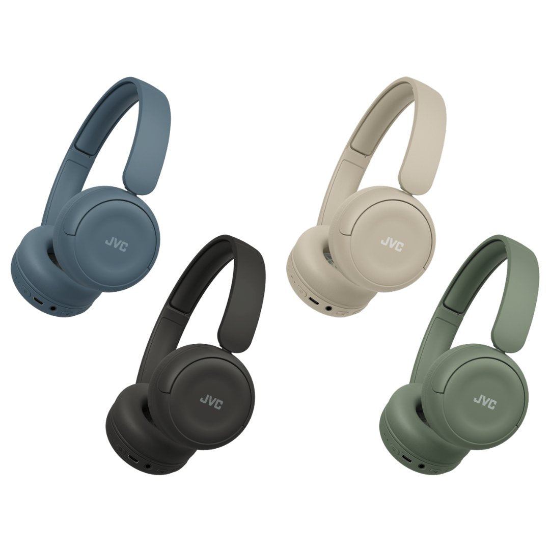 JVC HA-S59W Ergnomiske Trådløse Hovedtlf. sort