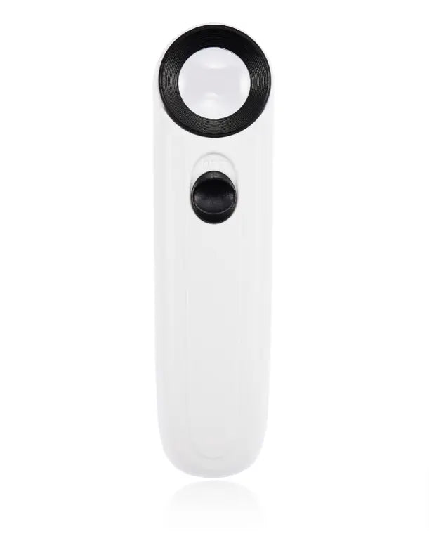 Håndholdt forstørrelsesglas MG6B-1B (40X) med LED