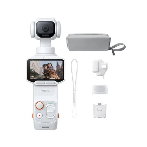 Insta360 Luna Pro Action Camera 8K Standard Bundle Stellar White EU