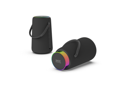 Sinox Sonitus Glow Speaker. Sort