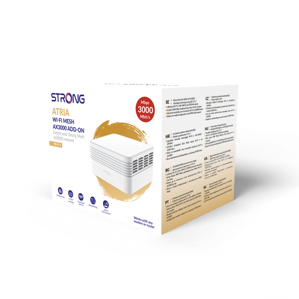 Strong AX3000 ATRIA Mesh med Wi-Fi 6 - ADD ON
