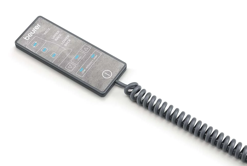 Beurer MG 330 - Grey Massagesæde med shiatsu og 4D nakkemassage (100.39)