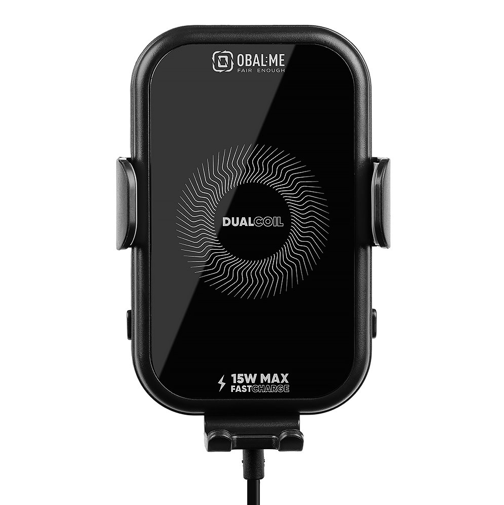 OBAL:ME GravCharger Wireless Charging Car Holder 15W - Black