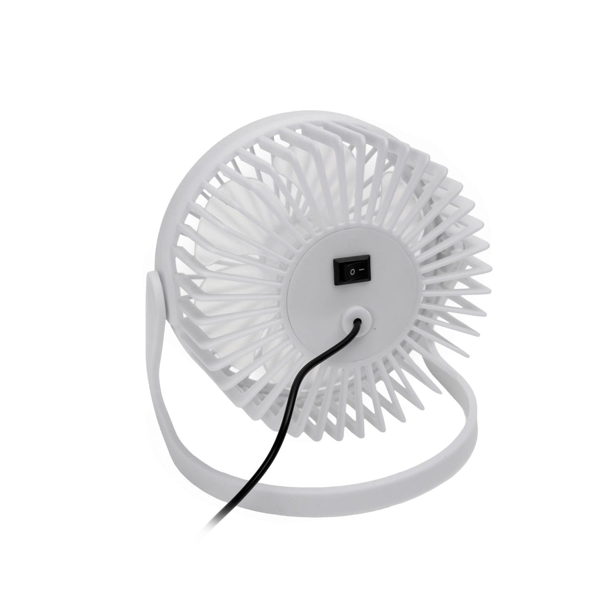Mini bordventilator USB, hvid