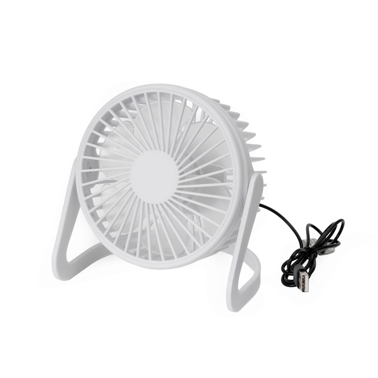 Mini bordventilator USB, hvid