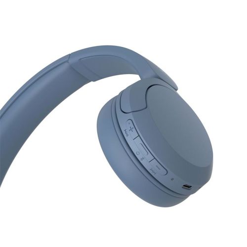 Sony WH-CH520 Bluetooth On-Ear Headphones BT 5.2, Blå EU
