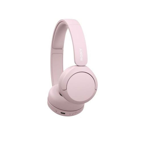 Sony WH-CH520 Bluetooth On-Ear Headphones BT 5.2, Pink EU
