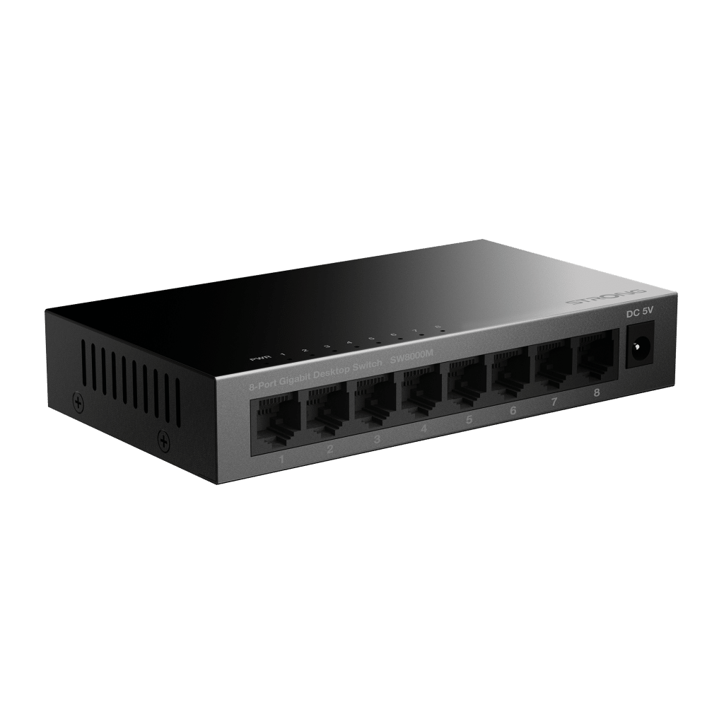 Strong SW8000M 8-port Gigabit Switch - SORT