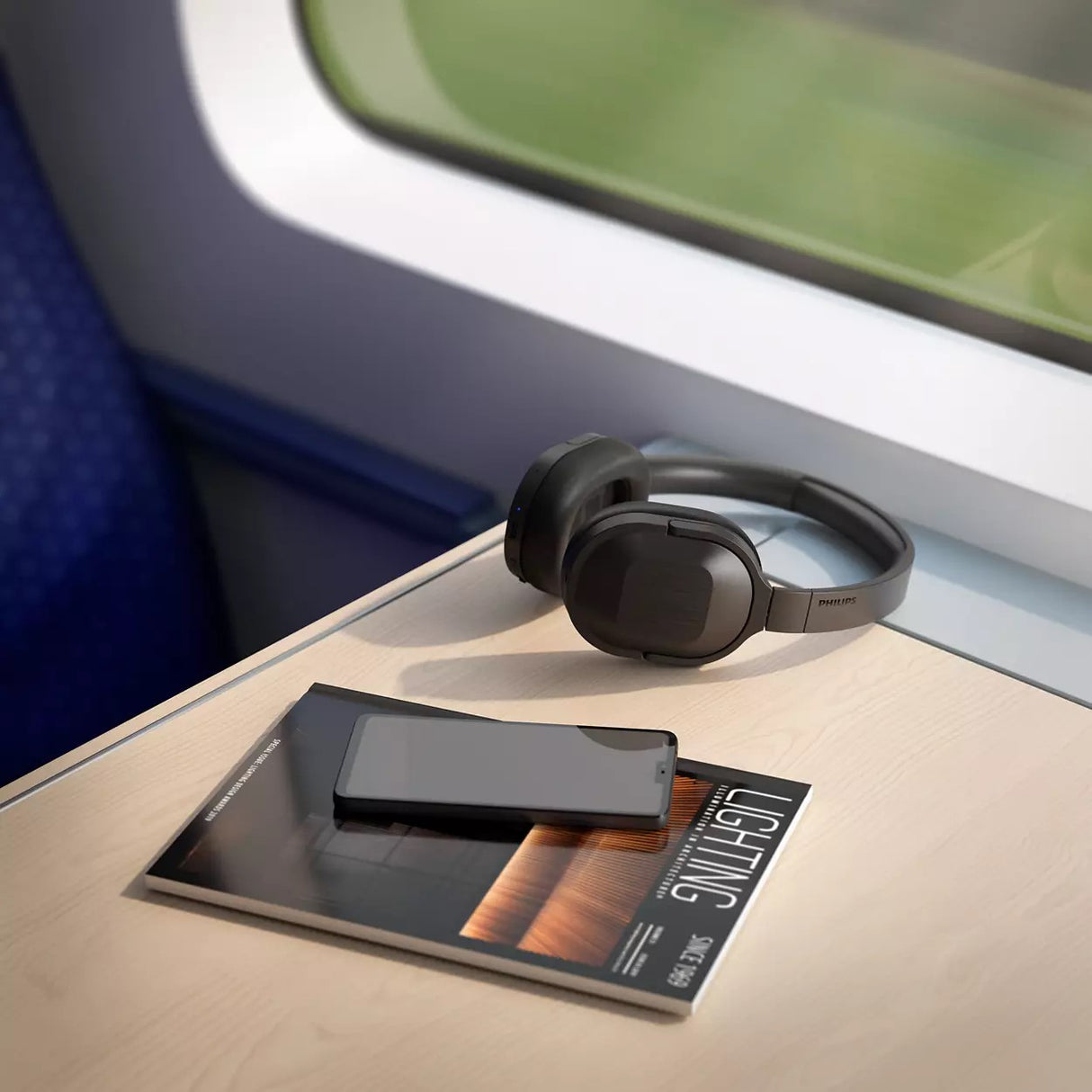 Philips TAH6506BK bluetooth hovedtelefon med ANC