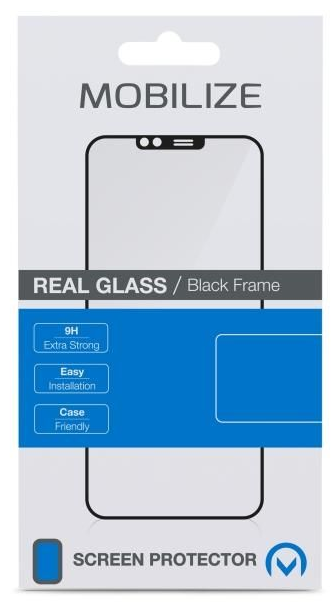 MOBILIZE SKÆRMBESKYTTELSE -SORT RAMME TIL SAMSUNG GALAXY A73 5G